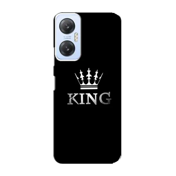 Чехол с принтом «KING» для Infinix Hot 20 (5G)