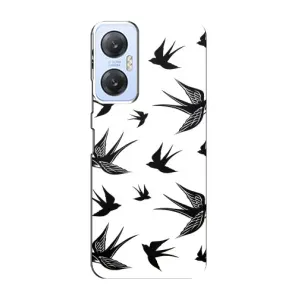 Чехол с птицами на Infinix Hot 20 (5G) (VPrint) (Ласточки)