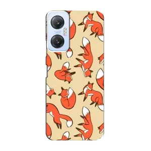 Чехлы с картинкой Лисички для Infinix Hot 20 (5G) (VPrint) (Лисички)