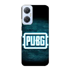 Чехол PUBG для Инфиникс Хот 20 5G (AlphaPrint) (Лого PUBG)
