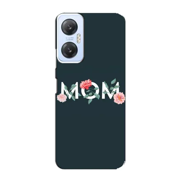 Чехол с принтом «Mom дизайн» для Infinix Hot 20 (5G)