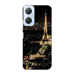 Чохол Ейфелева Вежа Infinix Hot 20 (5G) - (AlphaPrint) (Нічний Париж)