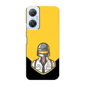 Чехол PUBG для Инфиникс Хот 20 5G (AlphaPrint) (Пабг в шлеме)
