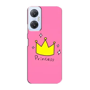 Чохол з картинкою (Стильні) Інфінікс Хот 20 (5G) - (AlphaPrint) (Princess)