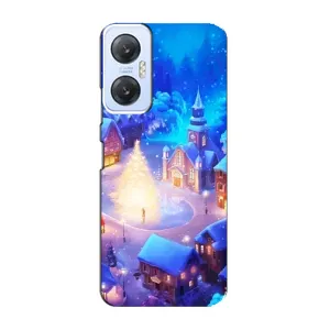Різдвяні Чохли для Infinix Hot 20 (5G) (VPrint) (Різдвяне місто)