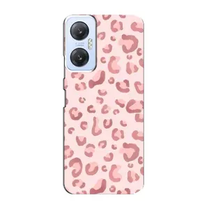 Чехол с розовым рисунком для Infinix Hot 20 (5G) (Розовый леопард)