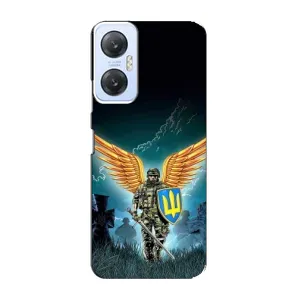 Чехлы с картинкой ЗСУ для Infinix Hot 20 (5G) (AlphaPrint) (Солдат ЗСУ)