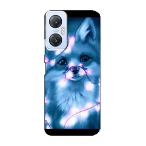 Чехлы с картинкой Лисички для Infinix Hot 20 (5G) (VPrint) (Яркая лисичка)