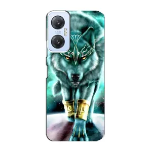 Защитные чехлы для Инфиникс Хот 20 5G (AlphaPrint) (ХИТ продаж) ВОЛК
