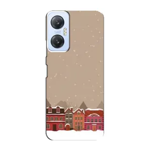 Новогодние, Праздничные Чехлы для Infinix Hot 20 (5G) - 2024 год (Зимний город)