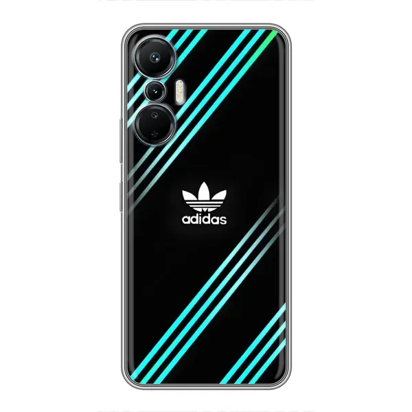 Чохол з принтом «Адідас з полосами» для Infinix Hot 20 (4G)