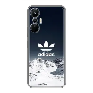 Чехлы Адидас для Infinix Hot 20 (4G) (AlphaPrint) (Адидас в горах)