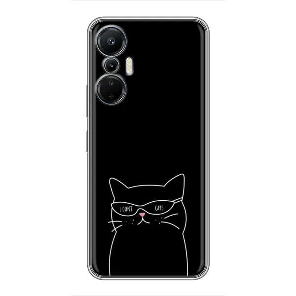 Чохол з принтом «Байдужий кіт» для Infinix Hot 20 (4G) Чохол з принтом «Байдужий кіт» для Infinix Hot 20 (4G)