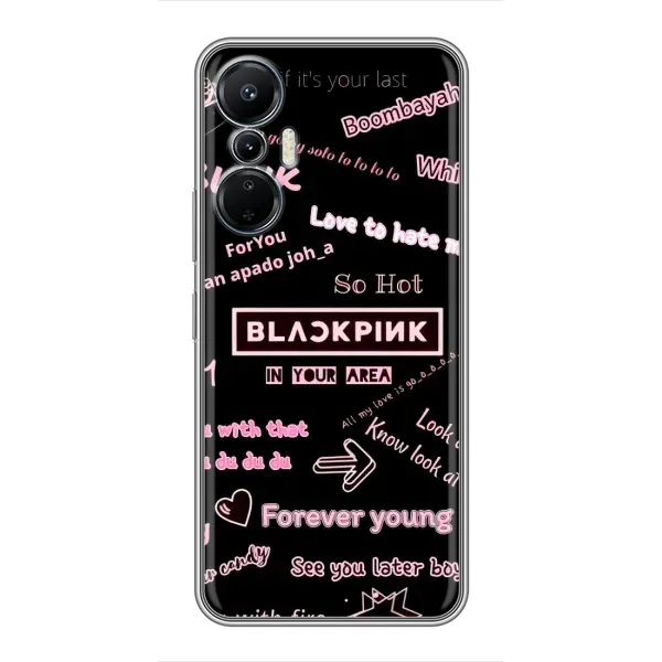 Чехол с принтом «BLACKPINK» для Infinix Hot 20 (4G)