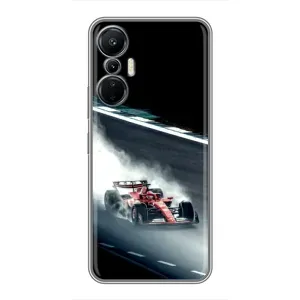 Чехол Формула1 на Infinix Hot 20 (4G) (Болид гоночный)
