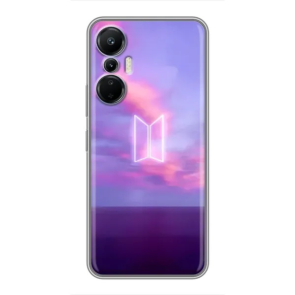 Чехол с принтом «BTS логотип» для Infinix Hot 20 (4G)