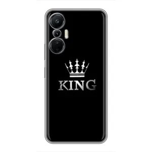 Чехол с Короной Инфиникс Хот 20 - (AlphaPrint) (KING)
