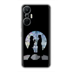 Чехлы Венсдей на Infinix Hot 20 (4G) Уэнсдей (AlphaPrint) (комната Уэнздей)