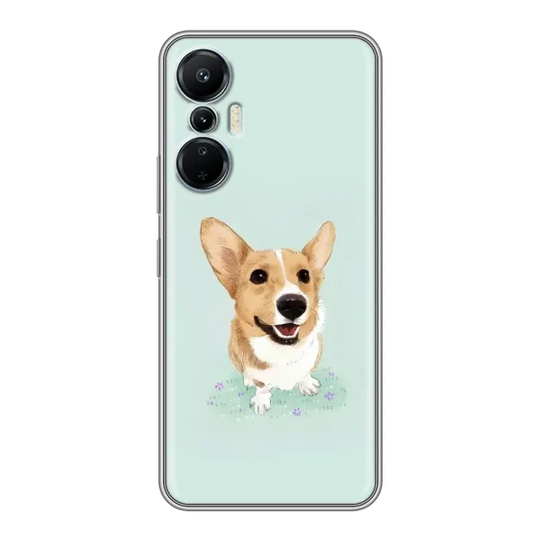 Чехол с принтом «Корги» для Infinix Hot 20 (4G) Чехол с принтом «Корги» для Infinix Hot 20 (4G)