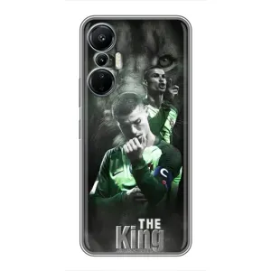 Чехол Криштиану Роналду для Infinix Hot 20 (4G) (AlphaPrint) (Криштиано Лев)