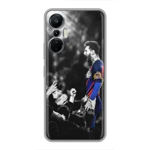 Чехлы Месси для Infinix Hot 20 (4G) (AlphaPrint) (Lionel Messi)