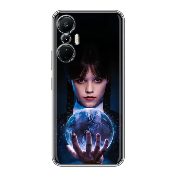 Чехол с принтом «Магическая сфера Уэнздей» для Infinix Hot 20 (4G)