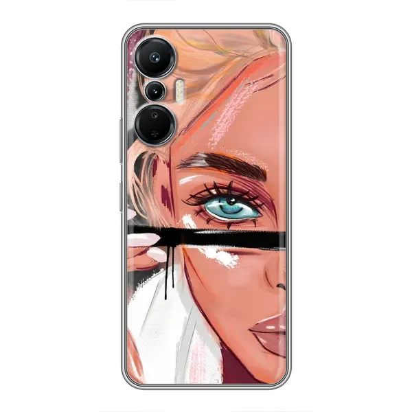 Чехол с принтом «Макияж» для Infinix Hot 20 (4G) Чехол с принтом «Макияж» для Infinix Hot 20 (4G)