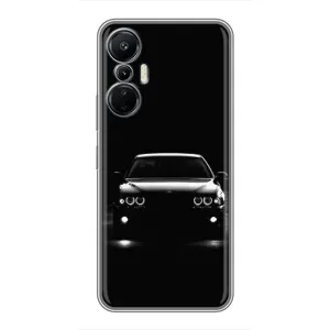Чехол для Инфиникс Хот 20 - с принтом БМВ (AlphaPrint) (Машина BMW)
