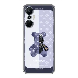 Круті Чохли Луі Віттон для Infinix Hot 20 (4G) (AlphaPrint) (Медведик LV)