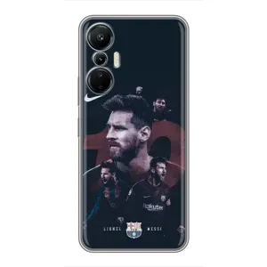 Чехлы Месси для Infinix Hot 20 (4G) (AlphaPrint) (Месси 10)