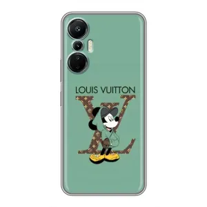 Чохли Луі Вітон для Infinix Hot 20 (4G) (AlphaPrint - LOUIS VUITTON) (Міккі Маус LV)