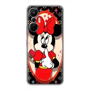 Чехол Disney Mouse Infinix Hot 20 (4G) (PREMIUMPrint) (Минни Маус ЛВ)