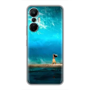 Чехол с мультфильмом Моана Infinix Hot 20 (4G) (Океан Моана)