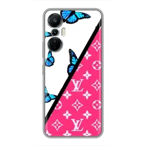 Брендновые Чехлы для Infinix Hot 20 (4G) - (PREMIUMPrint) (Мода LV)
