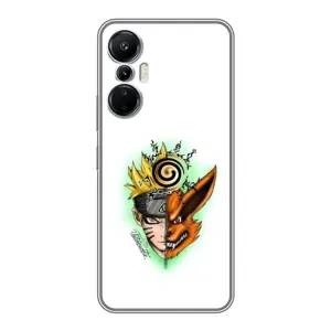 Чехол с принтом «Наруто Курама» для Infinix Hot 20 (4G)
