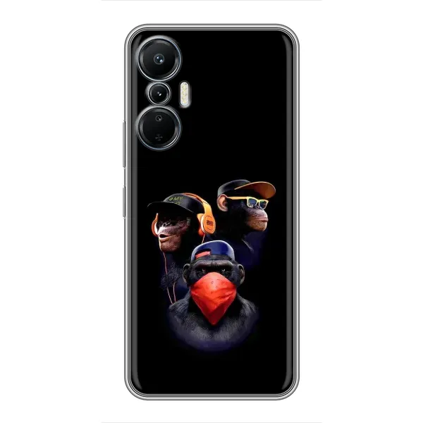Чехол с принтом «Три обезьяны» для Infinix Hot 20 (4G) Чехол с принтом «Три обезьяны» для Infinix Hot 20 (4G)