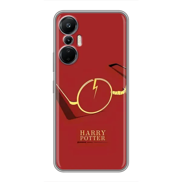 Чехол с принтом «очки Гарри» для Infinix Hot 20 (4G)