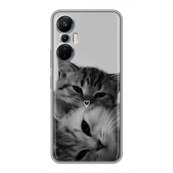Чохол з принтом «Пара котів» для Infinix Hot 20 (4G) Чохол з принтом «Пара котів» для Infinix Hot 20 (4G)