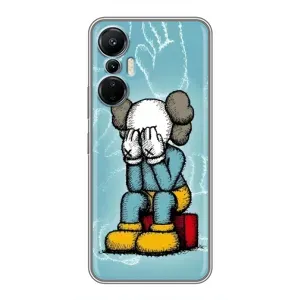 Чехлы для Infinix Hot 20 (4G) - Bearbrick Louis Vuitton (PREMIUMPrint) (Плач Bearbrick)