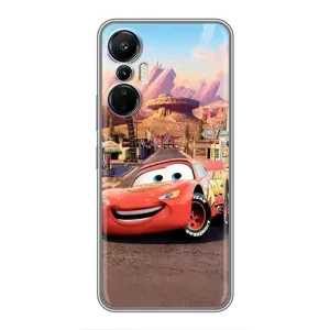 Силиконовый чехол Маквин для Infinix Hot 20 (4G) (Радиаторный Спрингс Маквин)