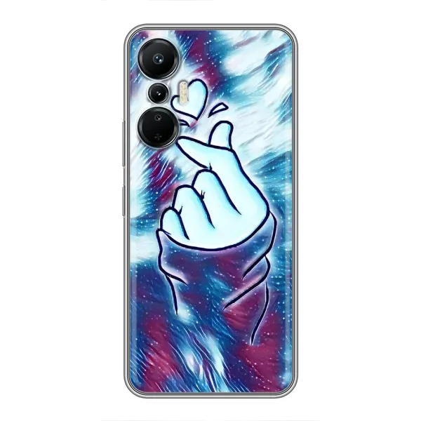 Чехол с принтом «Радужное сердце» для Infinix Hot 20 (4G) Чехол с принтом «Радужное сердце» для Infinix Hot 20 (4G)