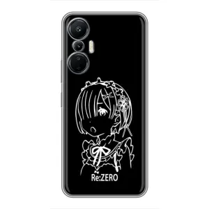 Чехлы Персонажи Аниме Наруто для Infinix Hot 20 (4G) (AlphaPrint) (Re: Zero)