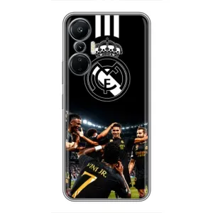 Чехол для Infinix Hot 20 (4G) с принтом Реал Мадрид (ФК Реал Мадрид)