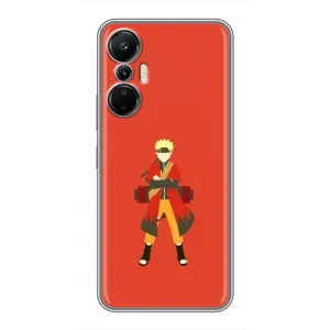 Чехол с принтом «рисунок Наруто» для Infinix Hot 20 (4G)