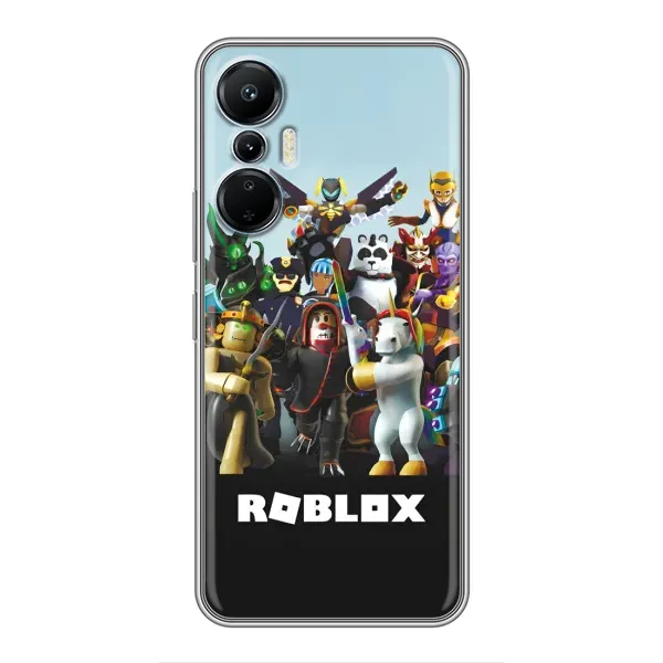 Чехол с принтом «ROBLEX» для Infinix Hot 20 (4G)