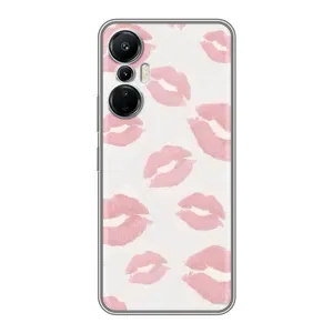 Чохол з розовим принтом для Infinix Hot 20 (4G) (Рожеві губи)