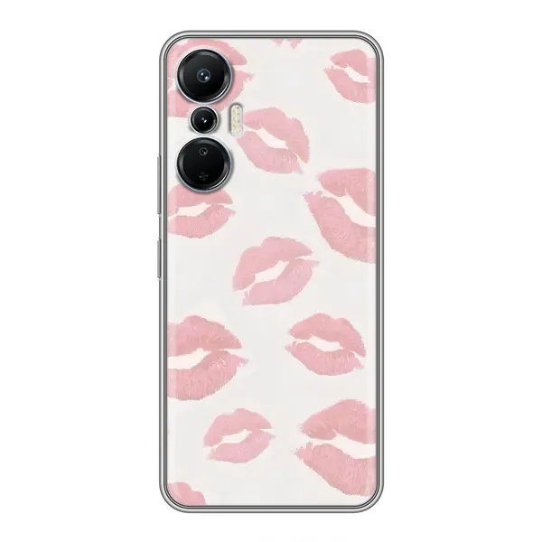 Чехол с принтом «Розовые губы» для Infinix Hot 20 (4G) Чехол с принтом «Розовые губы» для Infinix Hot 20 (4G)