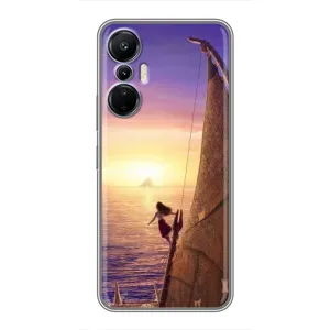Чехол с мультфильмом Моана Infinix Hot 20 (4G) (Закат Ваяна)