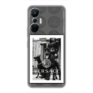 Чехлы VERSACE для Инфиникс Хот 20 (PREMIUMPrint) (Версаче)