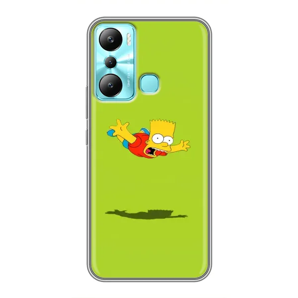 Чехол с принтом «Барт Симпсон» для Infinix Hot 20i (X665E) Чехол с принтом «Барт Симпсон» для Infinix Hot 20i (X665E)
